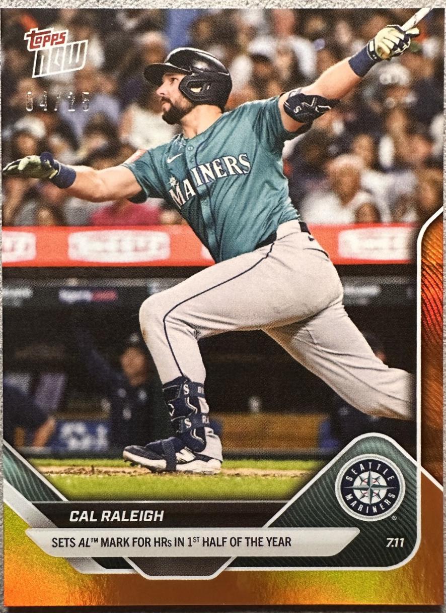 Cal Raleigh [Orange Foil] #413