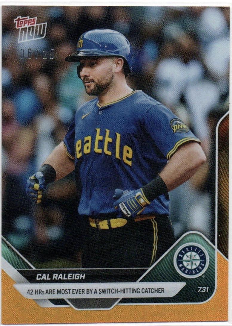 Cal Raleigh [Orange Foil] #492
