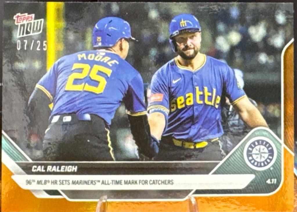 Cal Raleigh [Orange Foil] #59