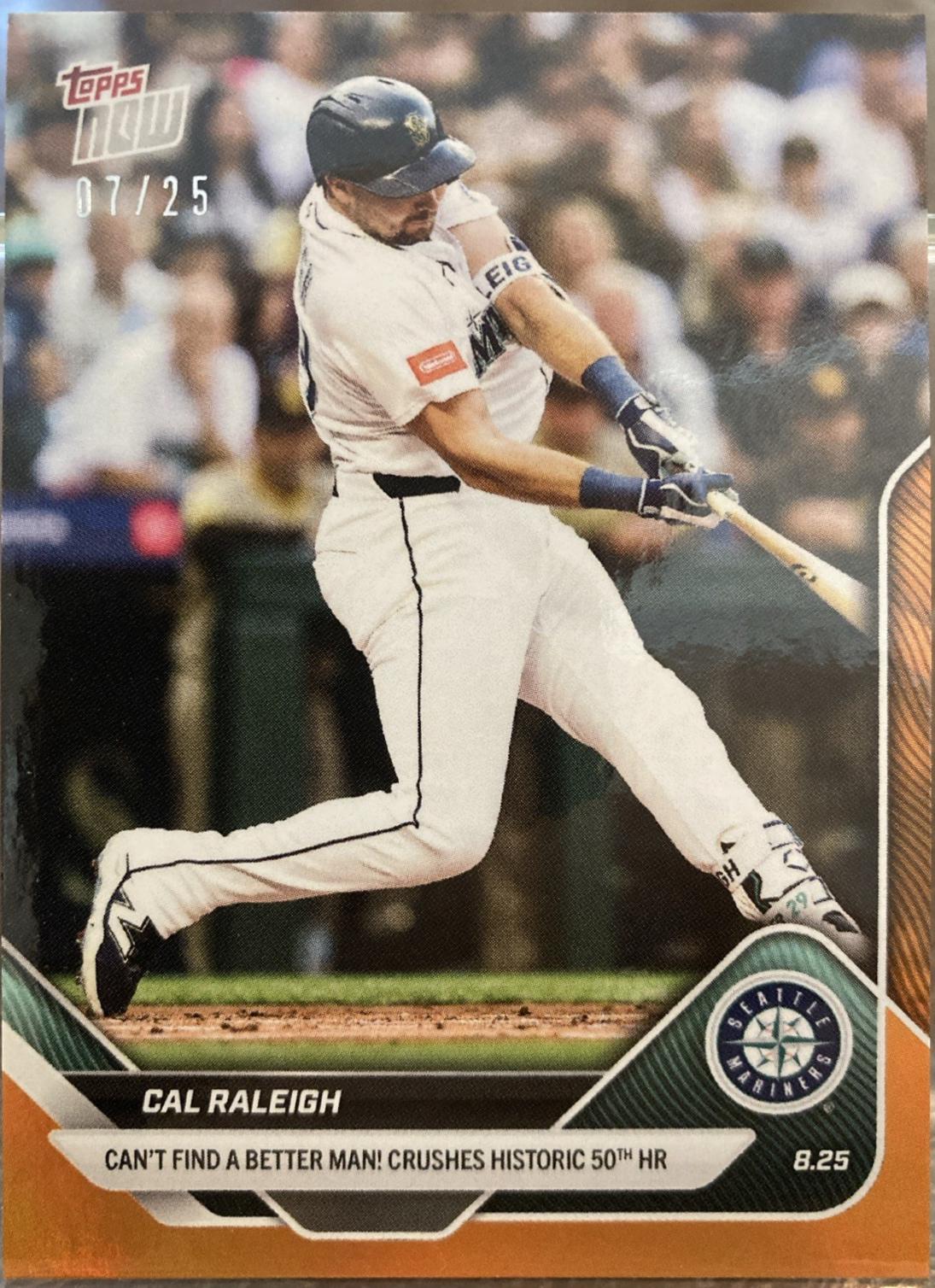 Cal Raleigh [Orange Foil] #609