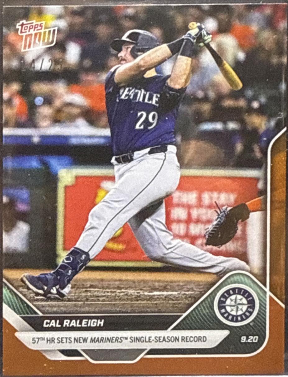 Cal Raleigh [Orange Foil] #741