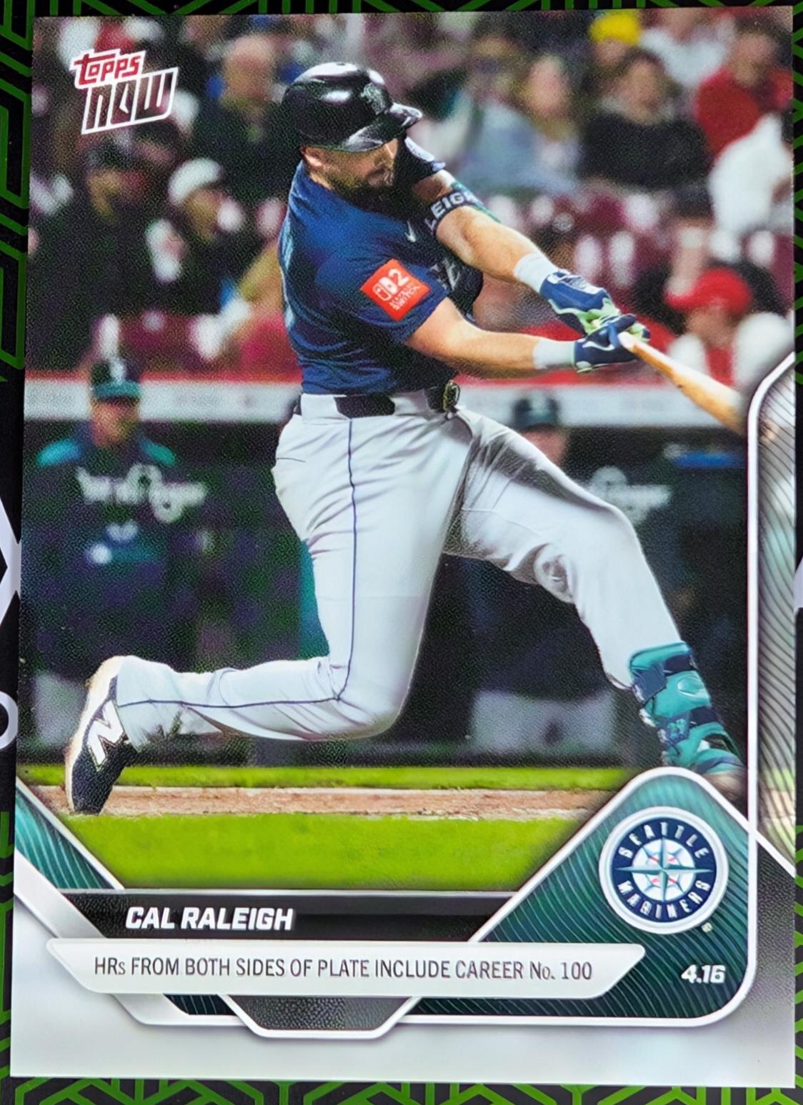Cal Raleigh [Orange Foil] #76