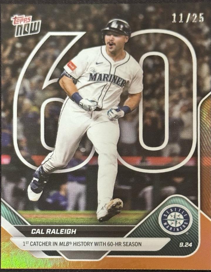 Cal Raleigh [Orange Foil] #765