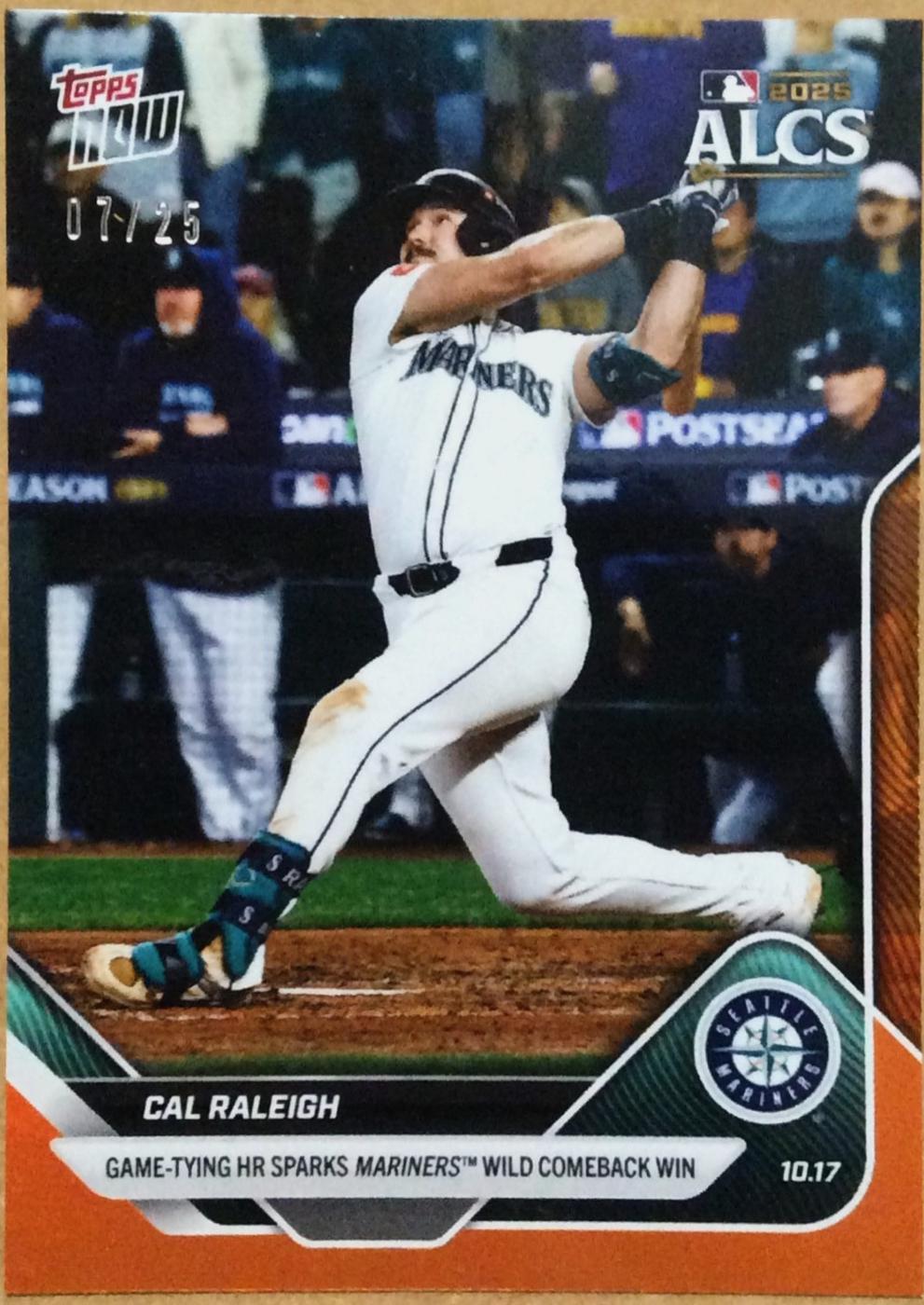 Cal Raleigh [Orange Foil] #881