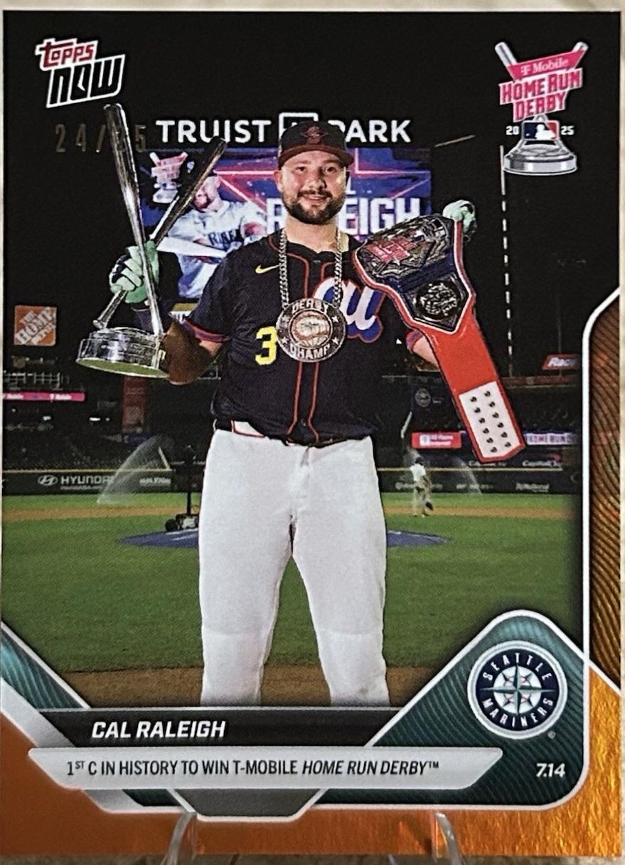 Cal Raleigh HRD, [Orange Foil] #427