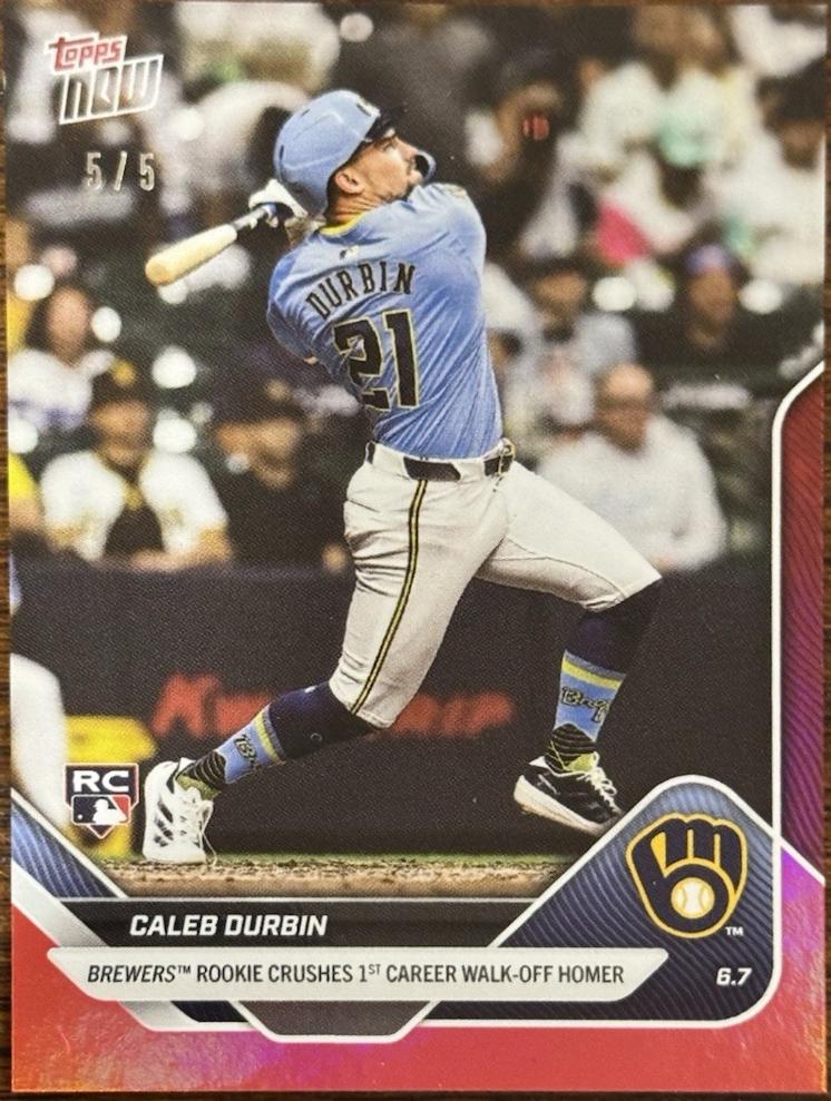 Caleb Durbin [Red Foil] #269
