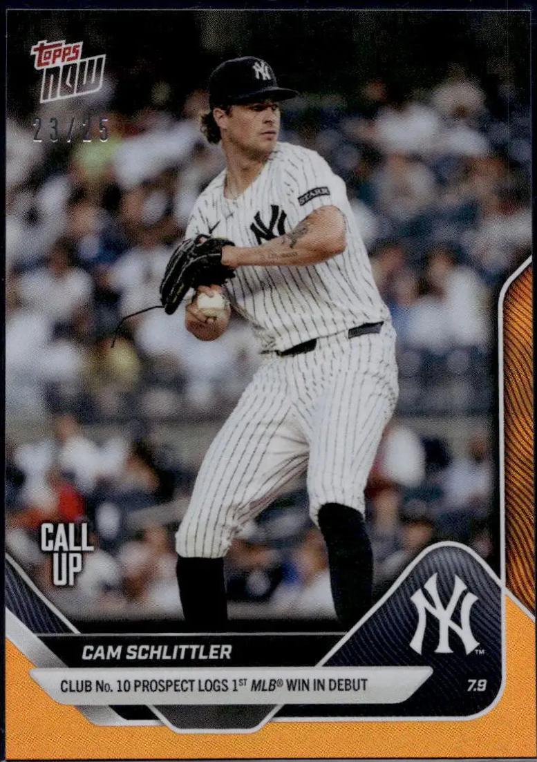Cam Schlittler [Orange Foil] #407