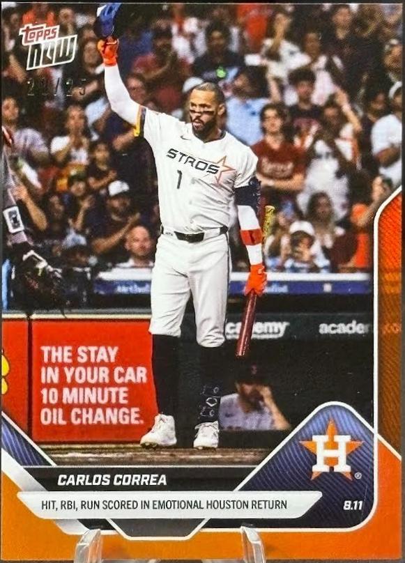 Carlos Correa [Orange Foil] #548