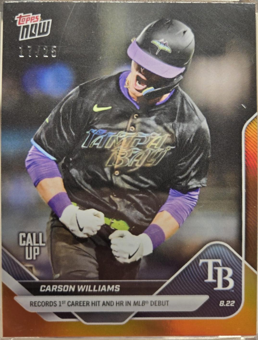 Carson Williams [Orange Foil] #593