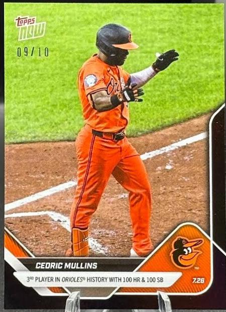 Cedric Mullins [Black Foil] #466
