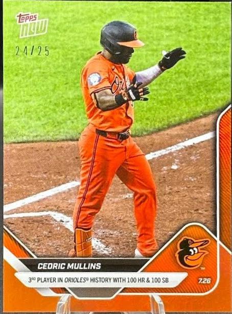 Cedric Mullins [Orange Foil] #466