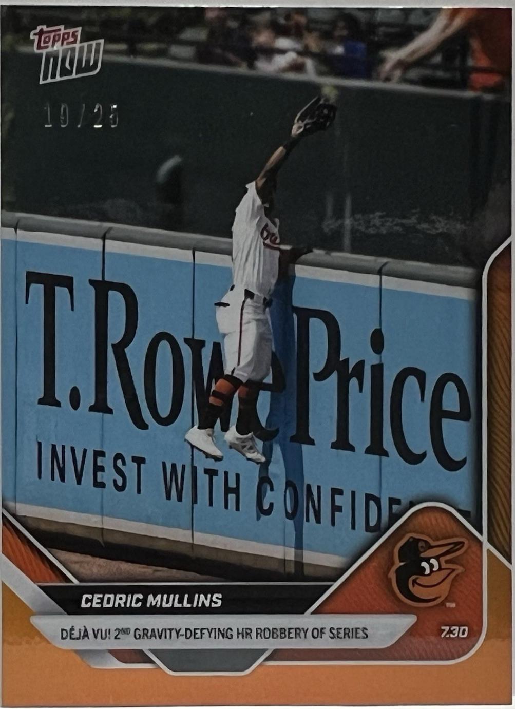 Cedric Mullins [Orange Foil] #488