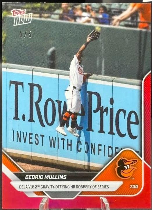 Cedric Mullins [Red Foil] #488