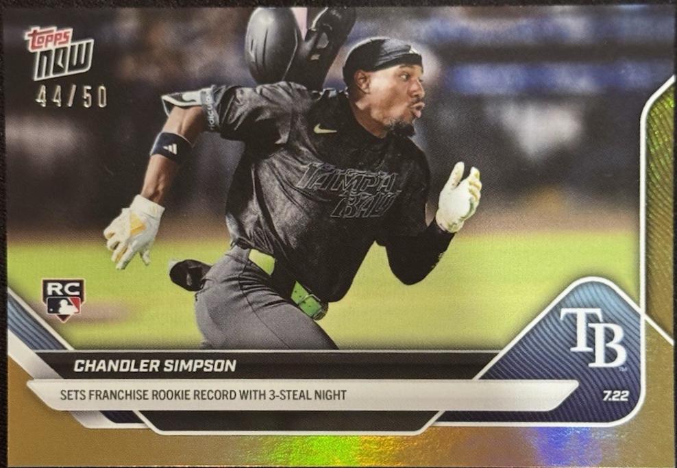 Chandler Simpson [Gold Foil] #451