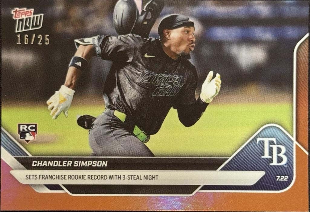 Chandler Simpson [Orange Foil] #451