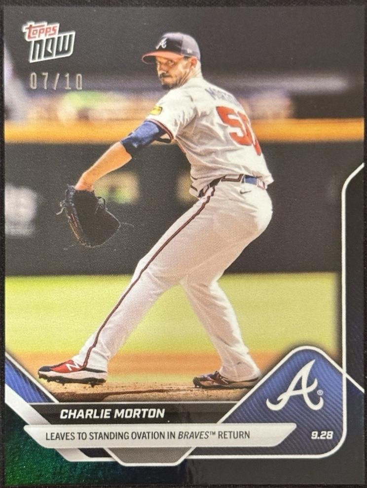 Charlie Morton [Black Foil] #793