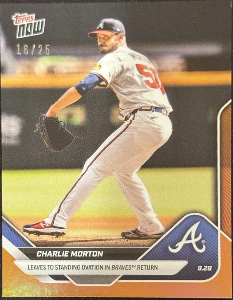 Charlie Morton [Orange Foil] #793
