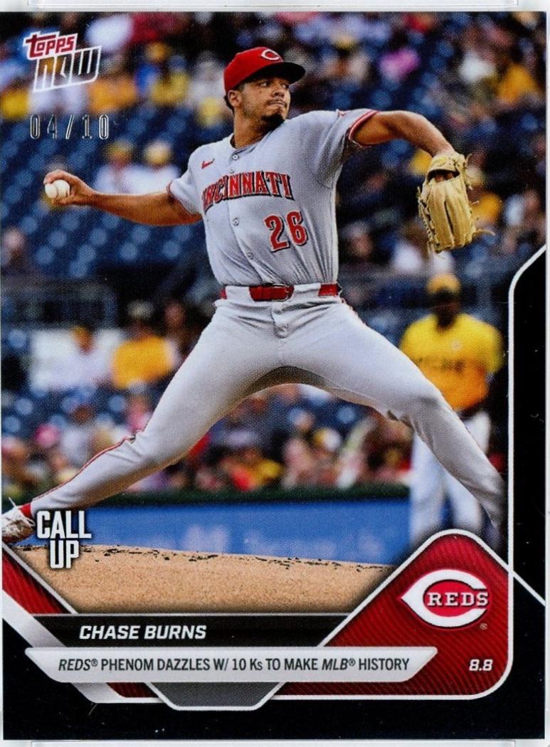 Chase Burns [Black Foil] #532