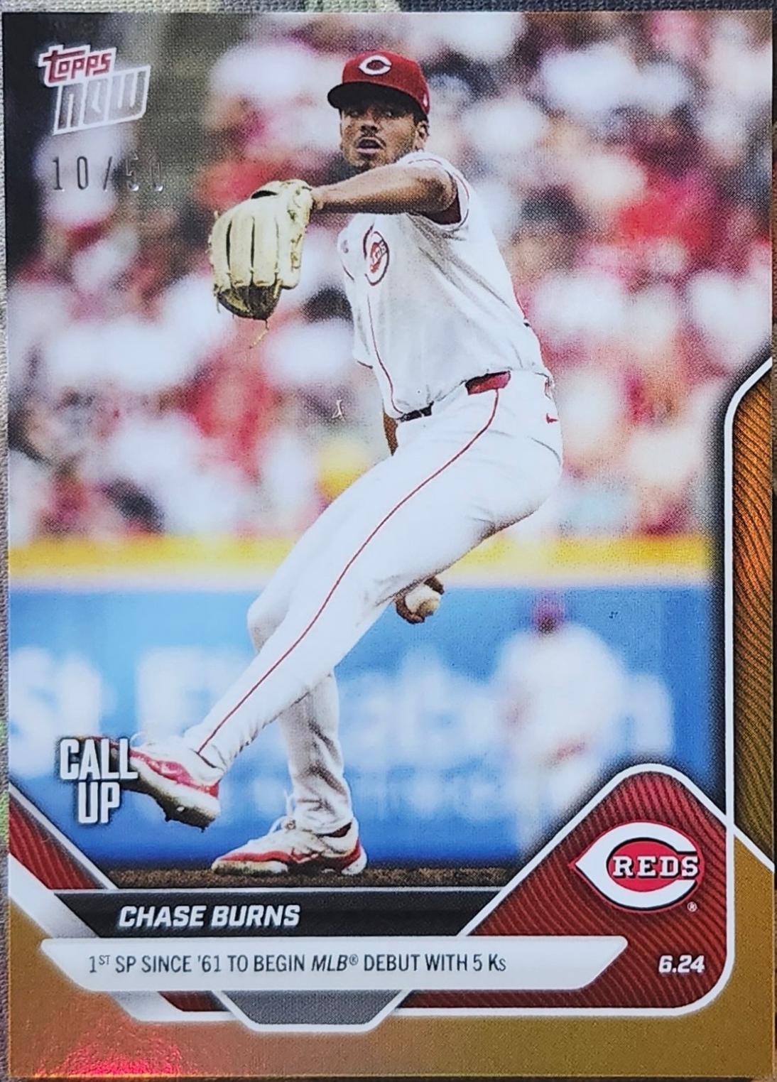 Chase Burns [Gold Foil] #345
