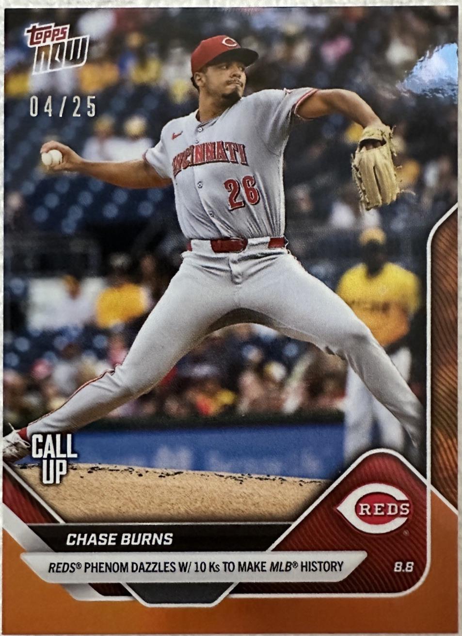 Chase Burns [Gold Foil] #532
