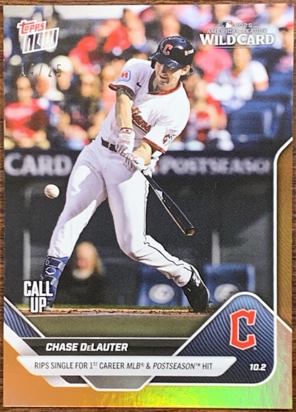 Chase DeLauter [Orange Foil] #812