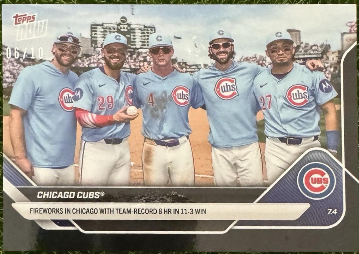 Chicago Cubs [Black Foil] #383