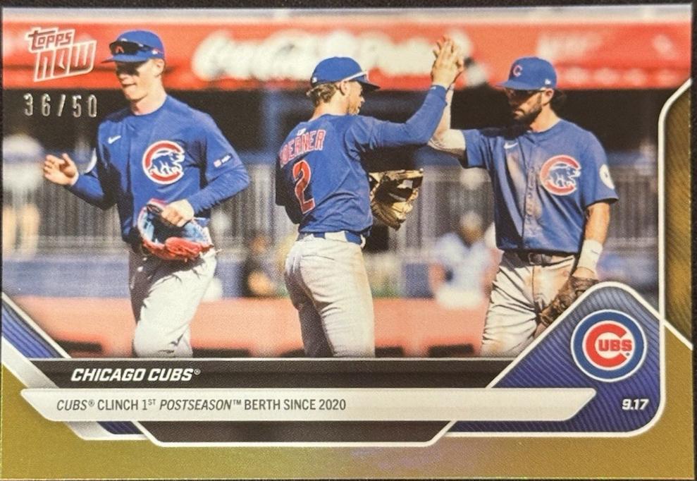 Chicago Cubs [Gold Foil] #724