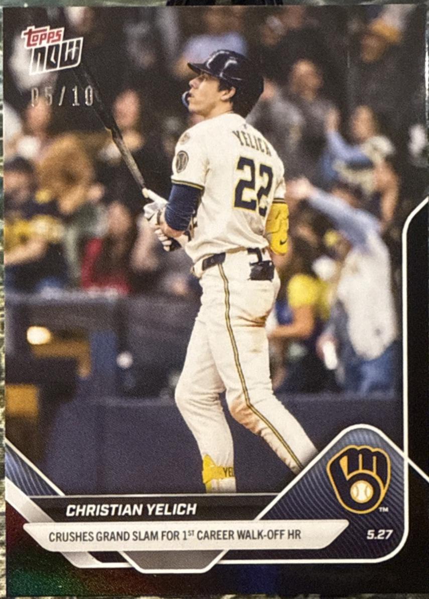 Christian Yelich [Black Foil] #224