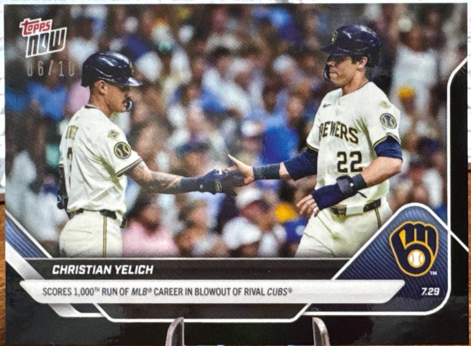 Christian Yelich [Black Foil] #484