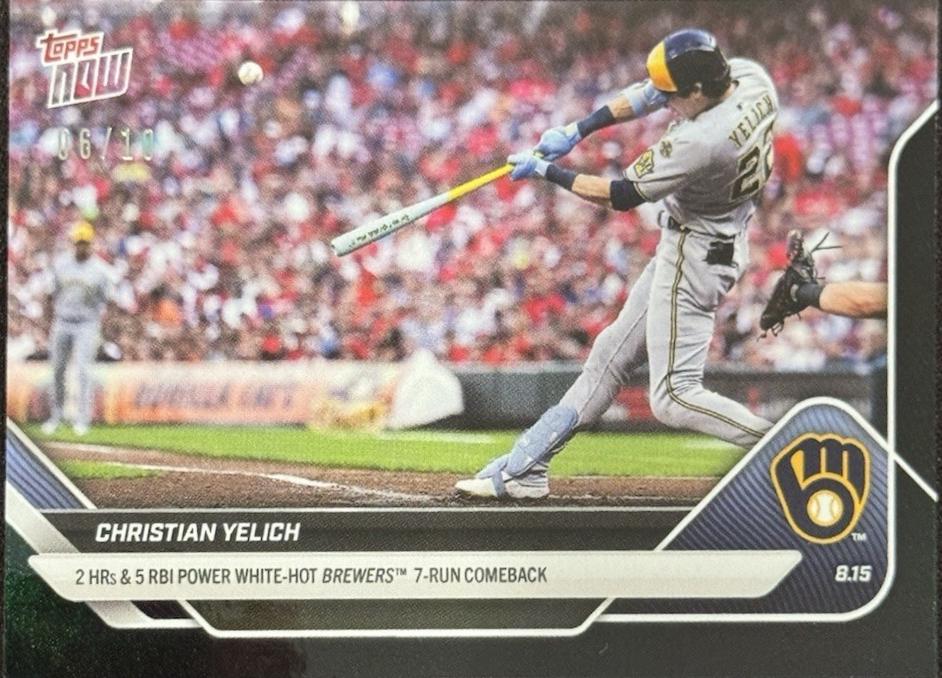 Christian Yelich [Black Foil] #557