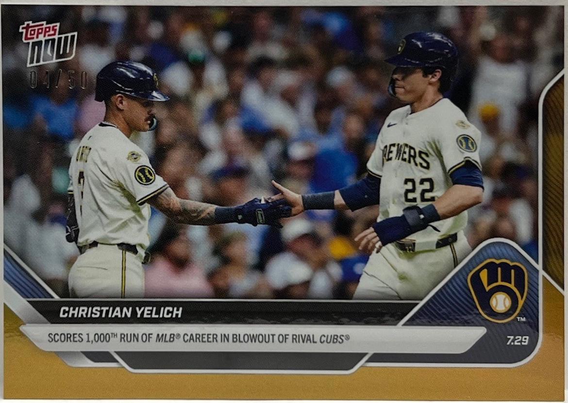 Christian Yelich [Gold Foil] #484