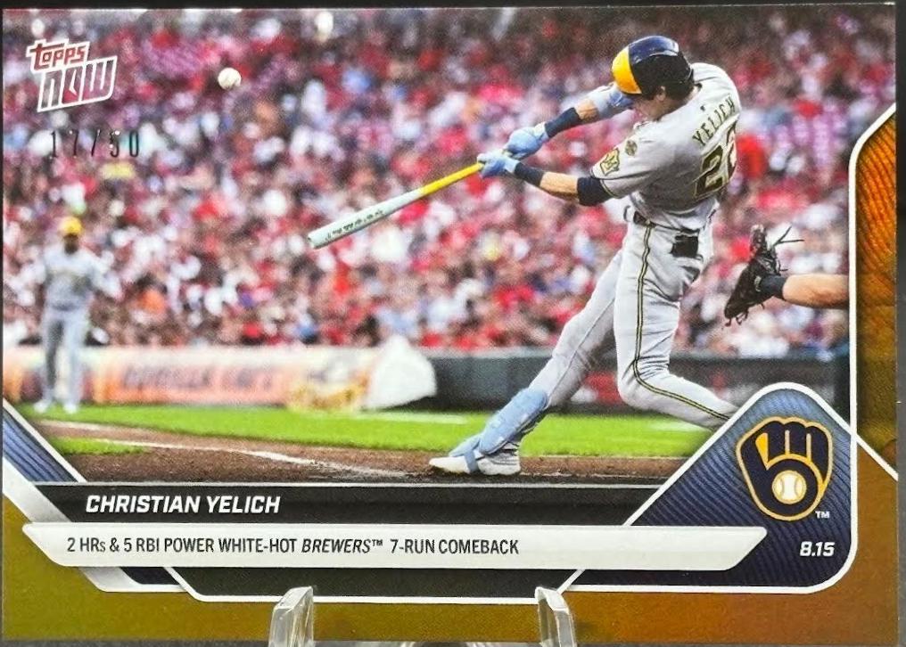 Christian Yelich [Gold Foil] #557