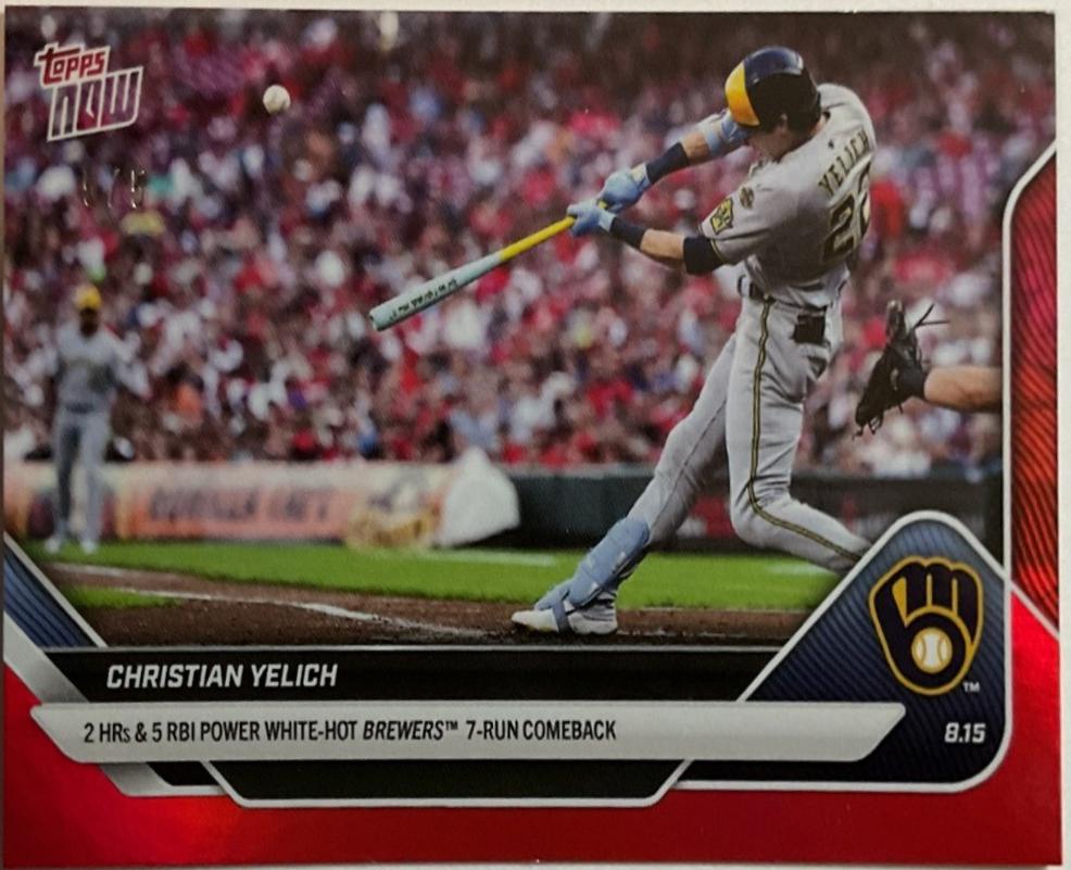 Christian Yelich [Red Foil] #557