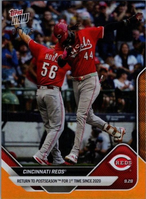 Cincinnati Reds [Orange Foil] #792