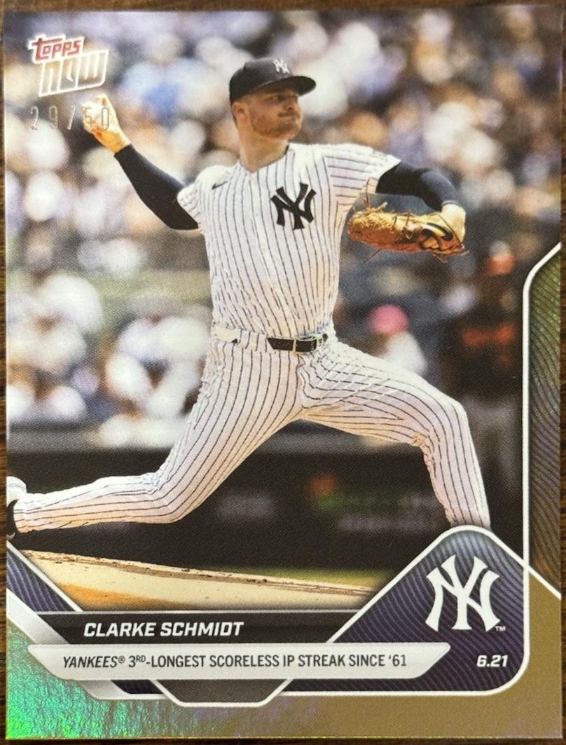 Clarke Schmidt [Gold Foil] #334