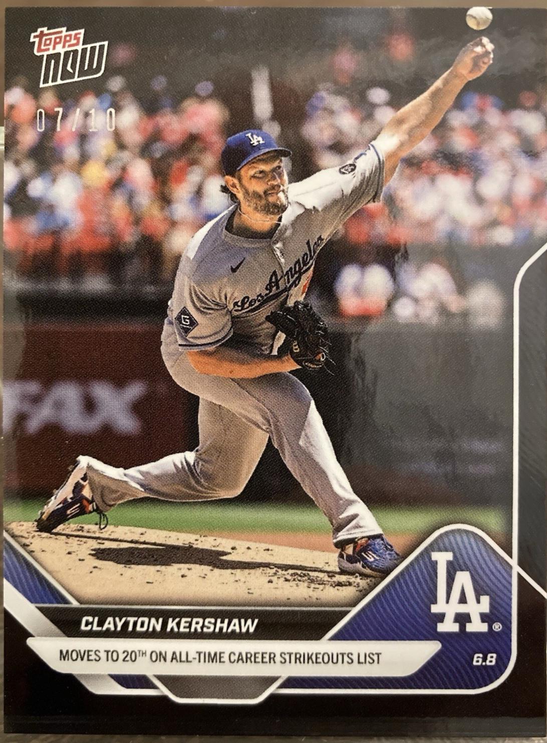 Clayton Kershaw [Black Foil] #271