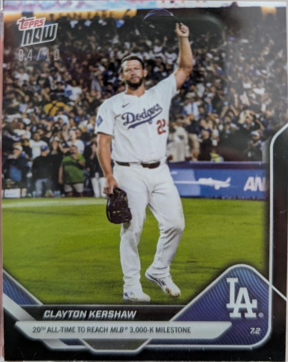 Clayton Kershaw [Black Foil] #373