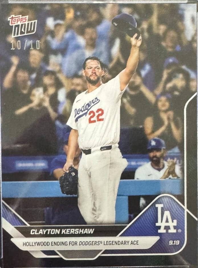 Clayton Kershaw [Black Foil] #734
