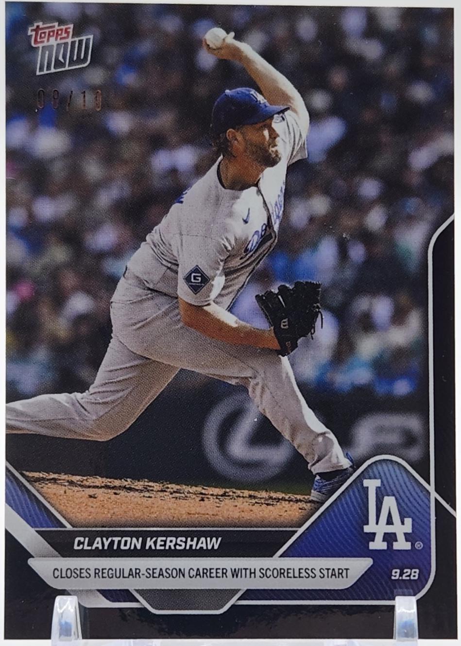 Clayton Kershaw [Black Foil] #791