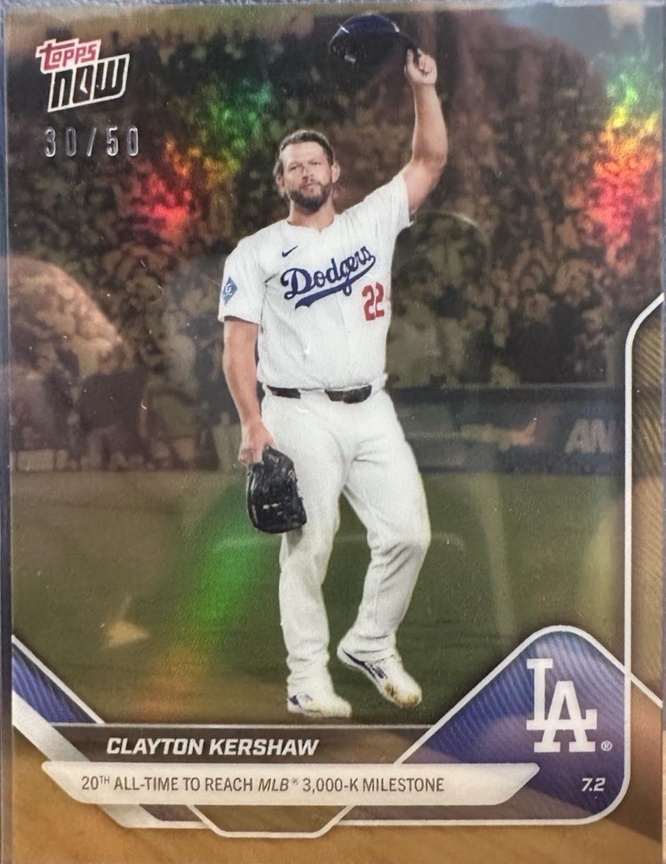 Clayton Kershaw [Gold Chrome] #373