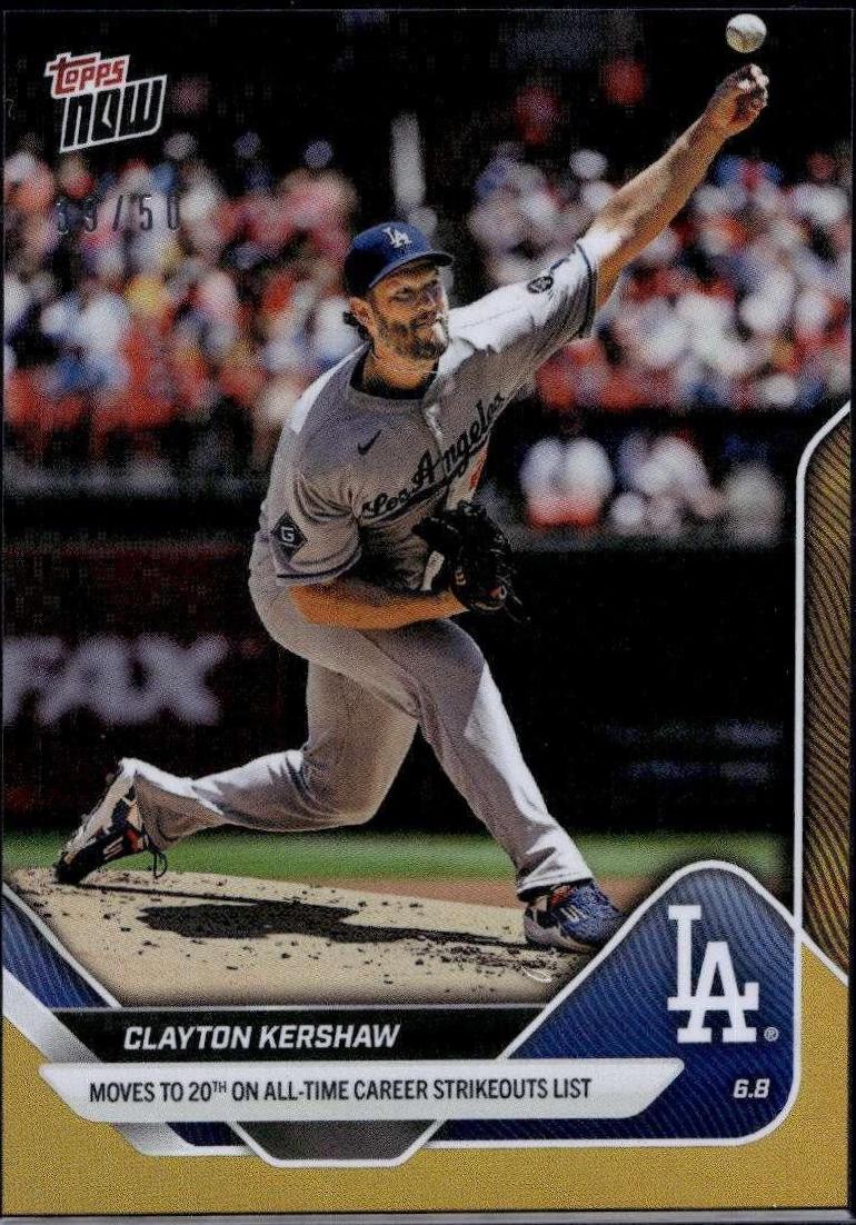 Clayton Kershaw [Gold Foil] #271