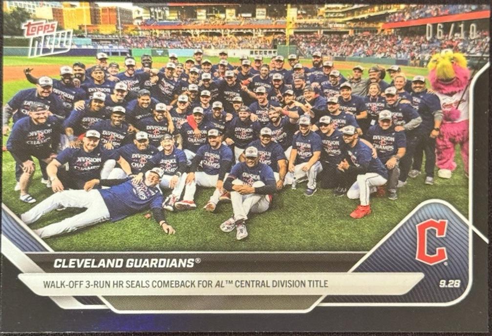 Cleveland Guardians [Black Foil] #795