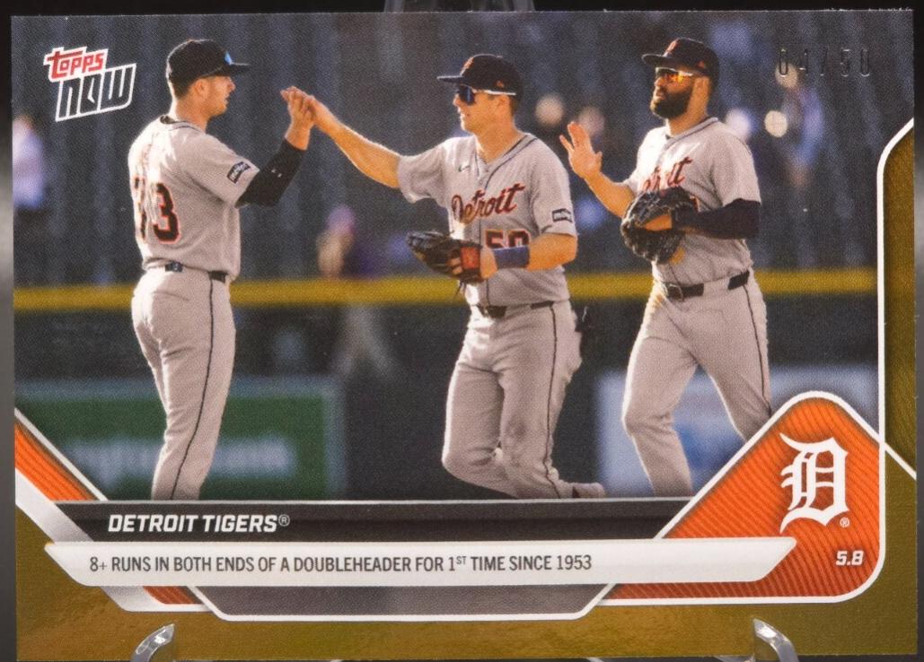 Detroit Tigers [Gold Foil] #155