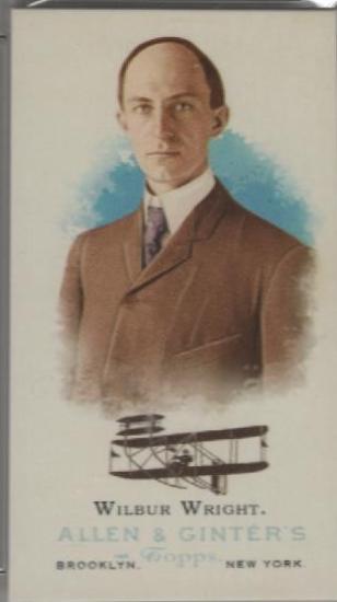 Wilbur Wright [Mini Allen & Ginter Back] #339