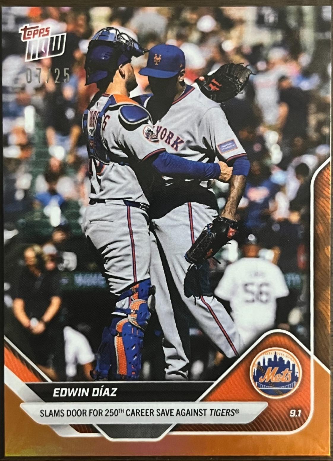 Edwin Diaz [Orange Foil] #643