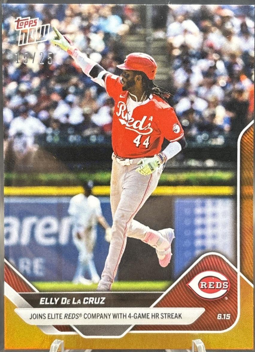 Elly De La Cruz [Orange Foil] #299