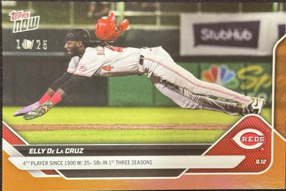 Elly De La Cruz [Orange Foil] #701