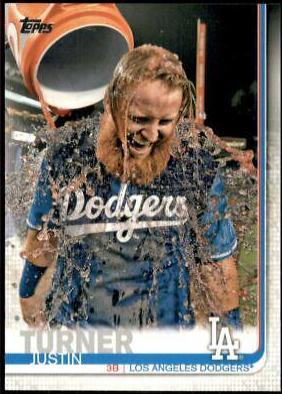 Justin Turner [Gatorade Bath] #180