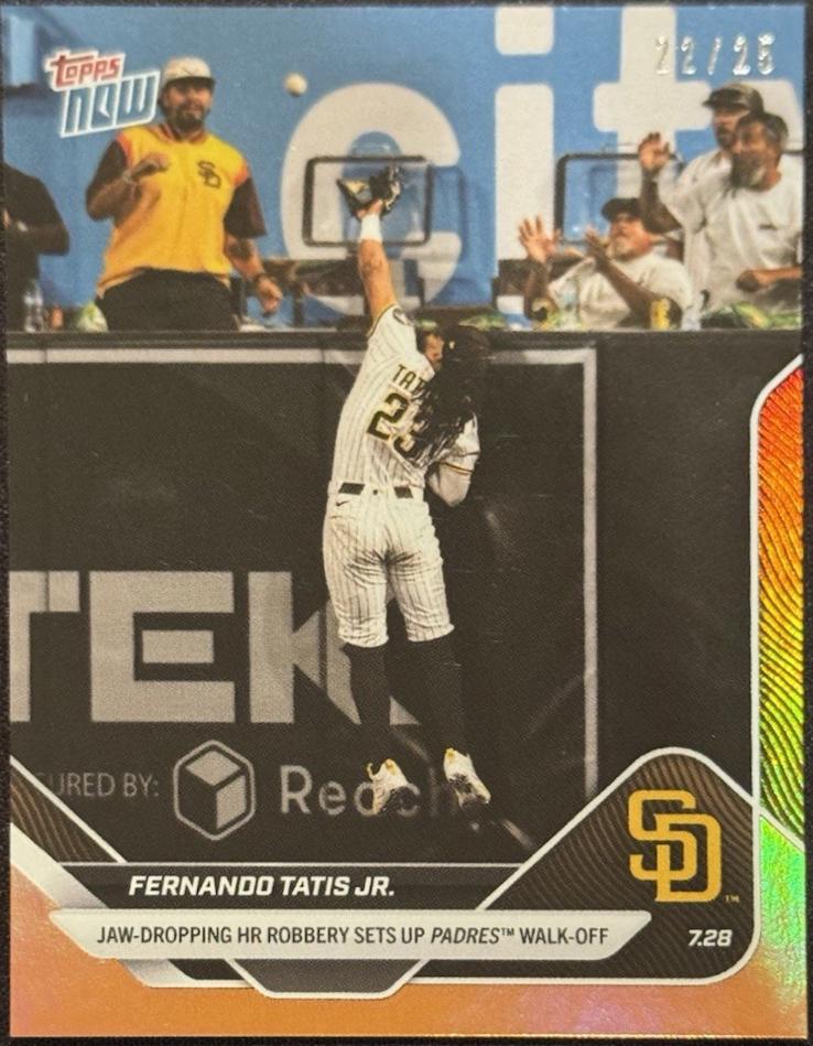 Fernando Tatis Jr. [Orange Foil] #480