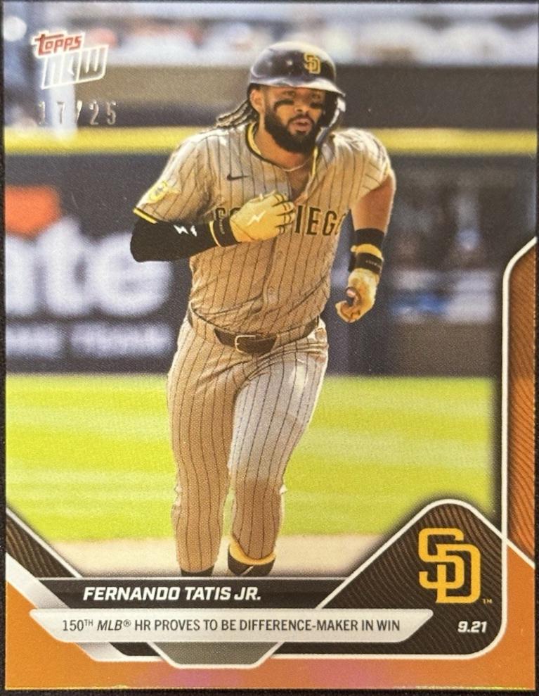 Fernando Tatis Jr. [Orange Foil] #745
